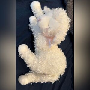 White Plush Lamb Toy